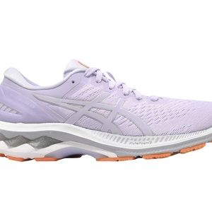 Women’s ASICS Gel kayano 27 running shoe LILAC OPAL/ PURE SILVER, size 9